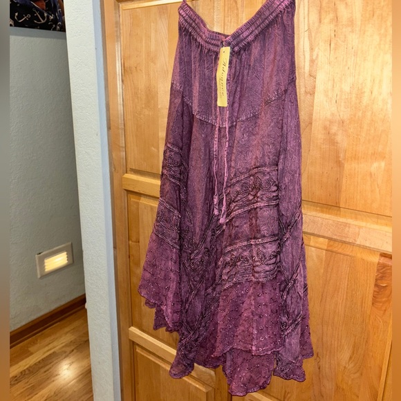 Advance Apparels Flowy skirt women’s gorgeous maxi skirt detail ❤️India - Picture 2 of 13